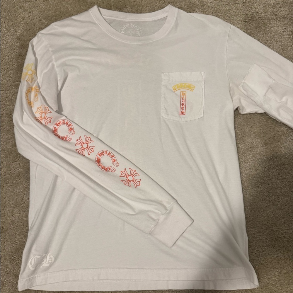 Chrome Hearts Gradient Logo Tee L/S